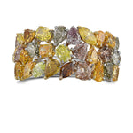 Mix Fancy Color Collage Designer Diamond Ring 