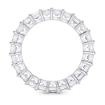 Asscher-cut Diamond Full Eternity Band Ring