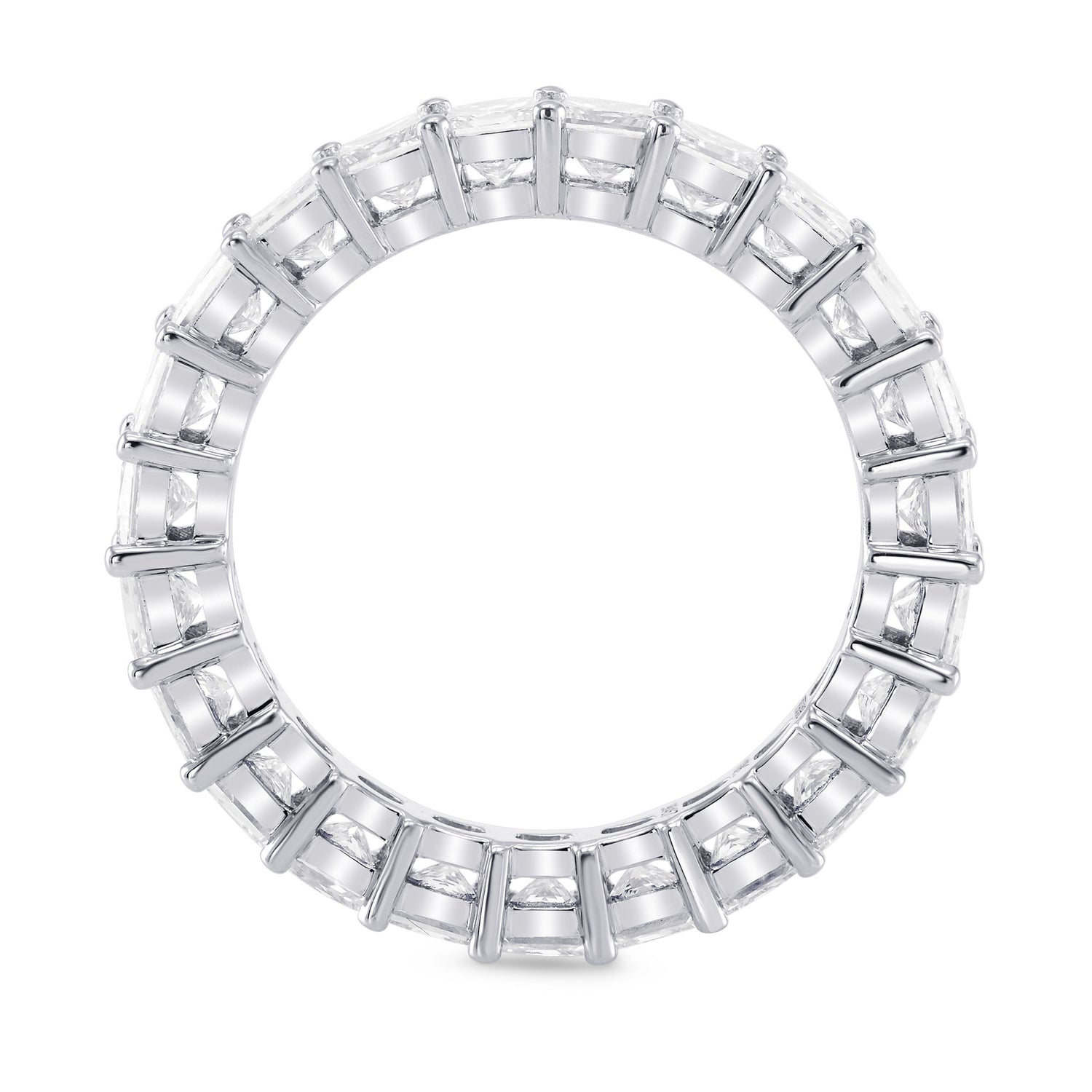 Princess-cut Diamond Full Eternity Band Ring