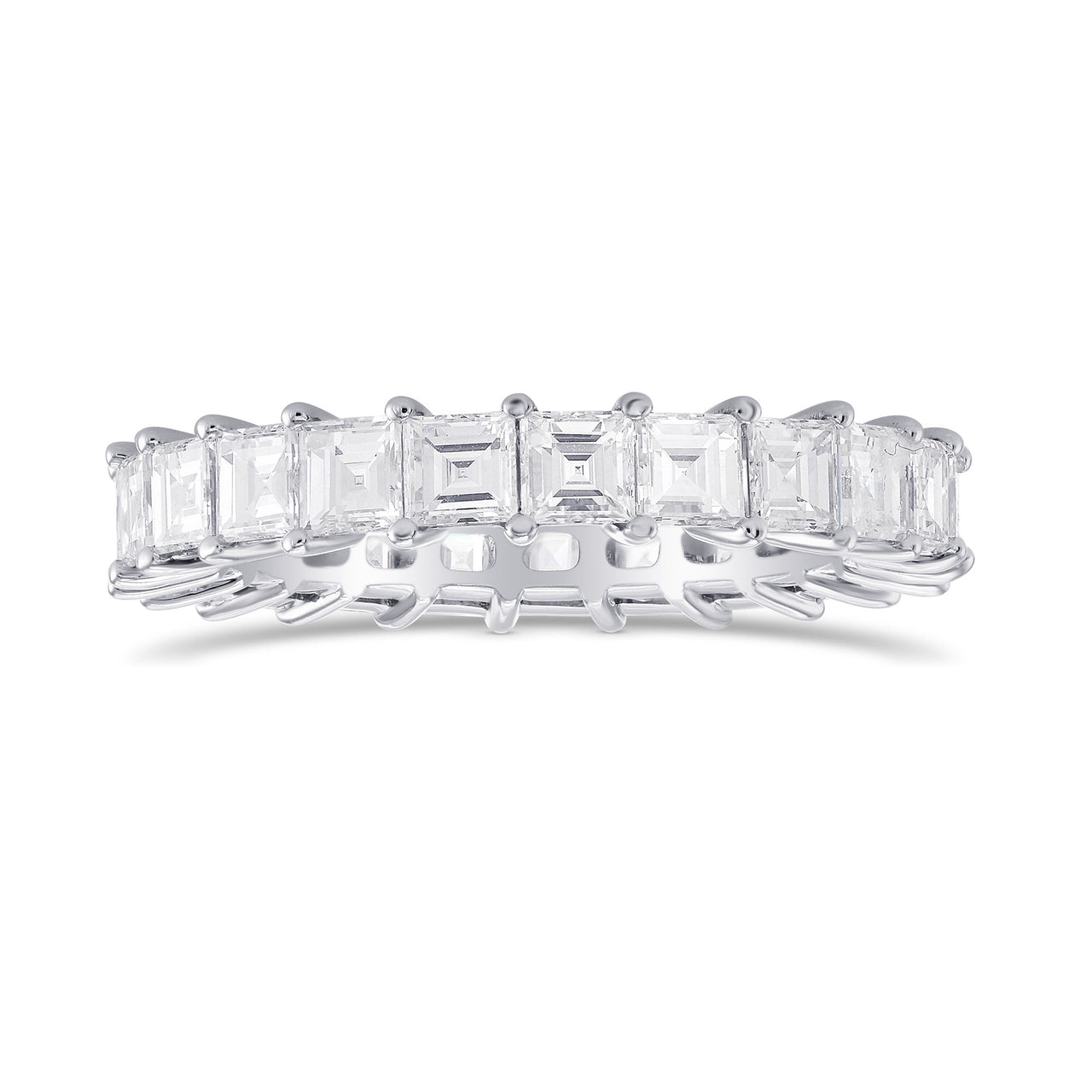 Carré Diamond Full Eternity Band Ring