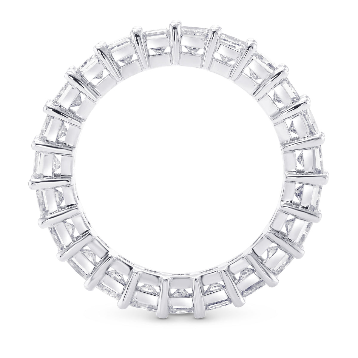 Radiant Diamond Full Eternity Band Ring