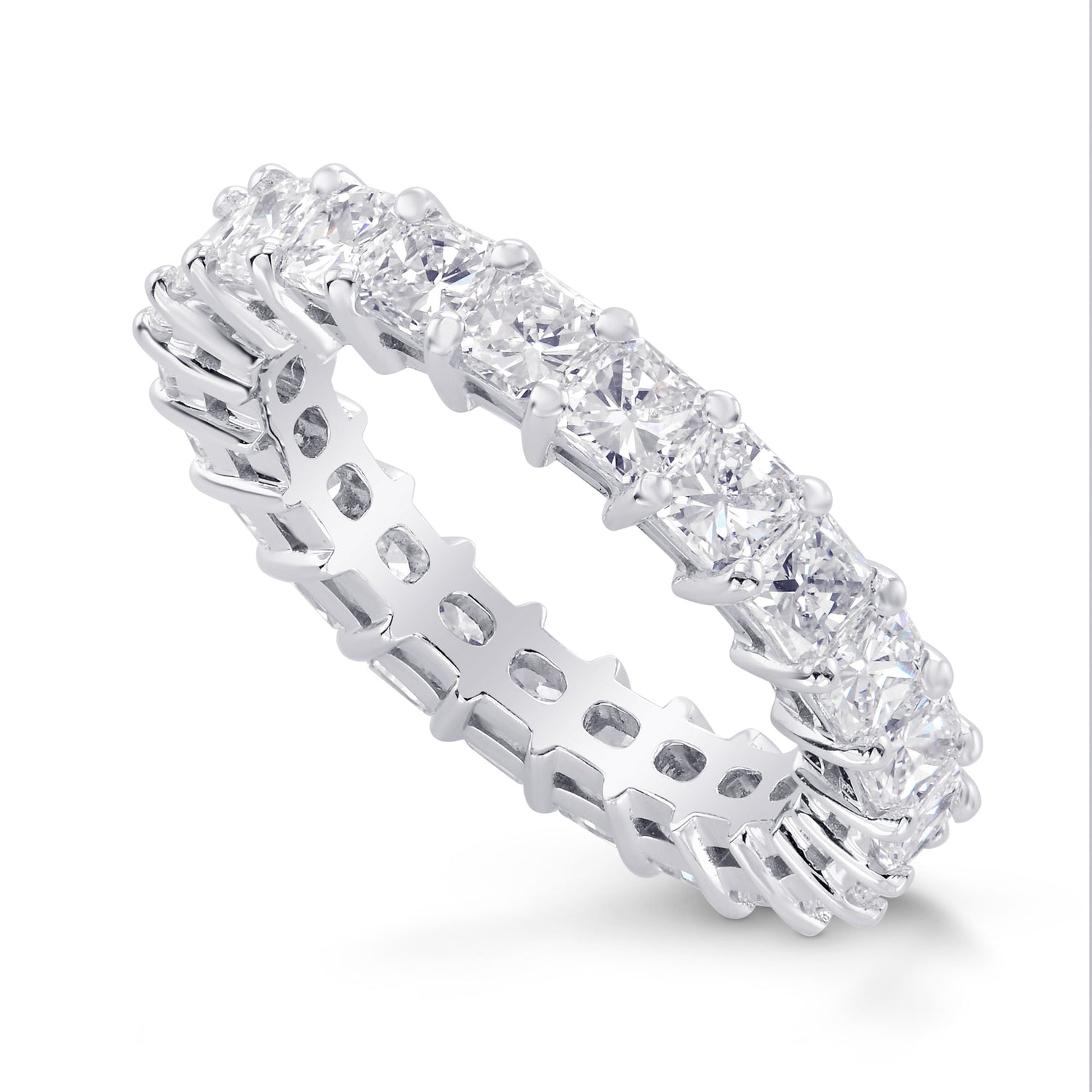 Radiant Diamond Full Eternity Band Ring