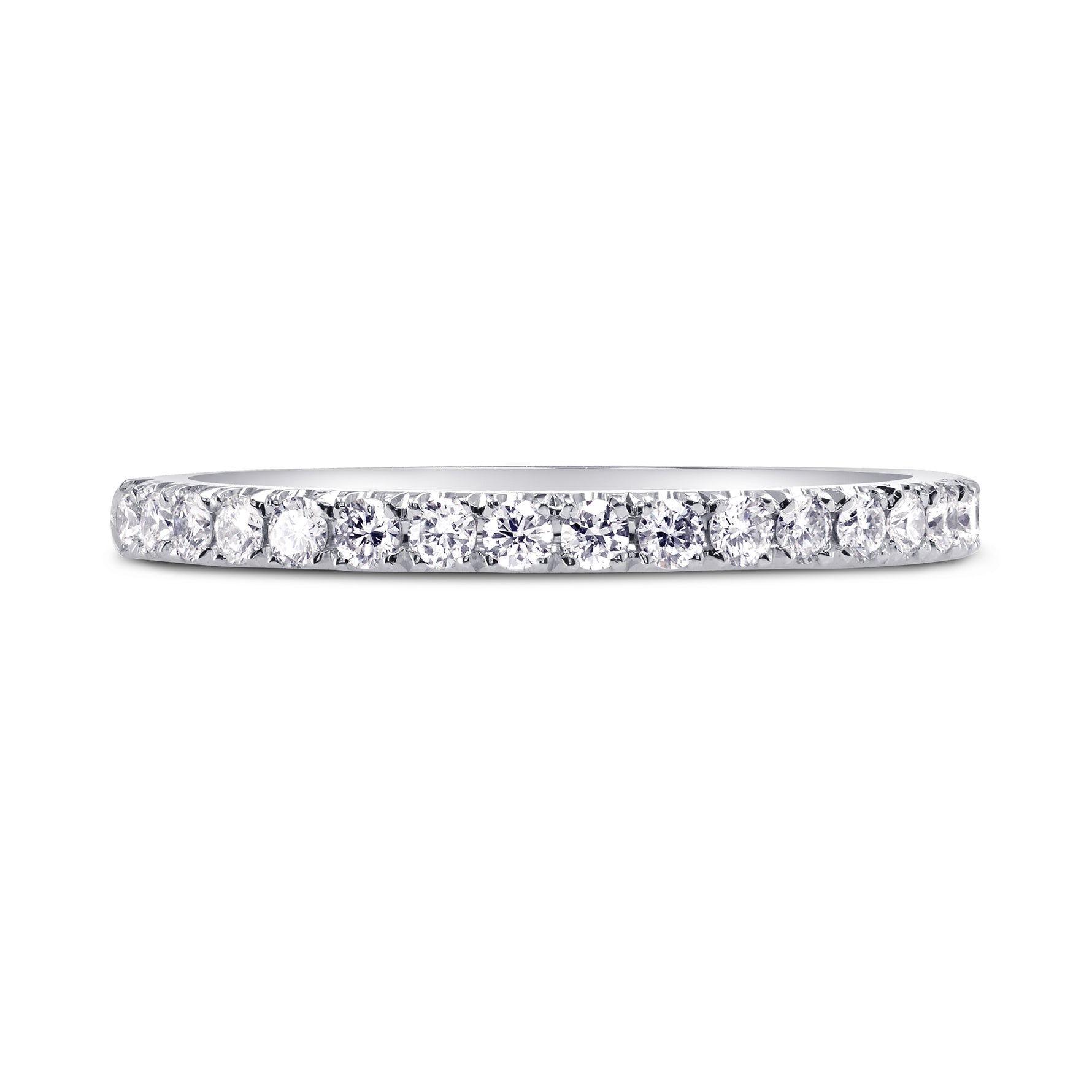 Half Eternity Diamond Wedding Ring