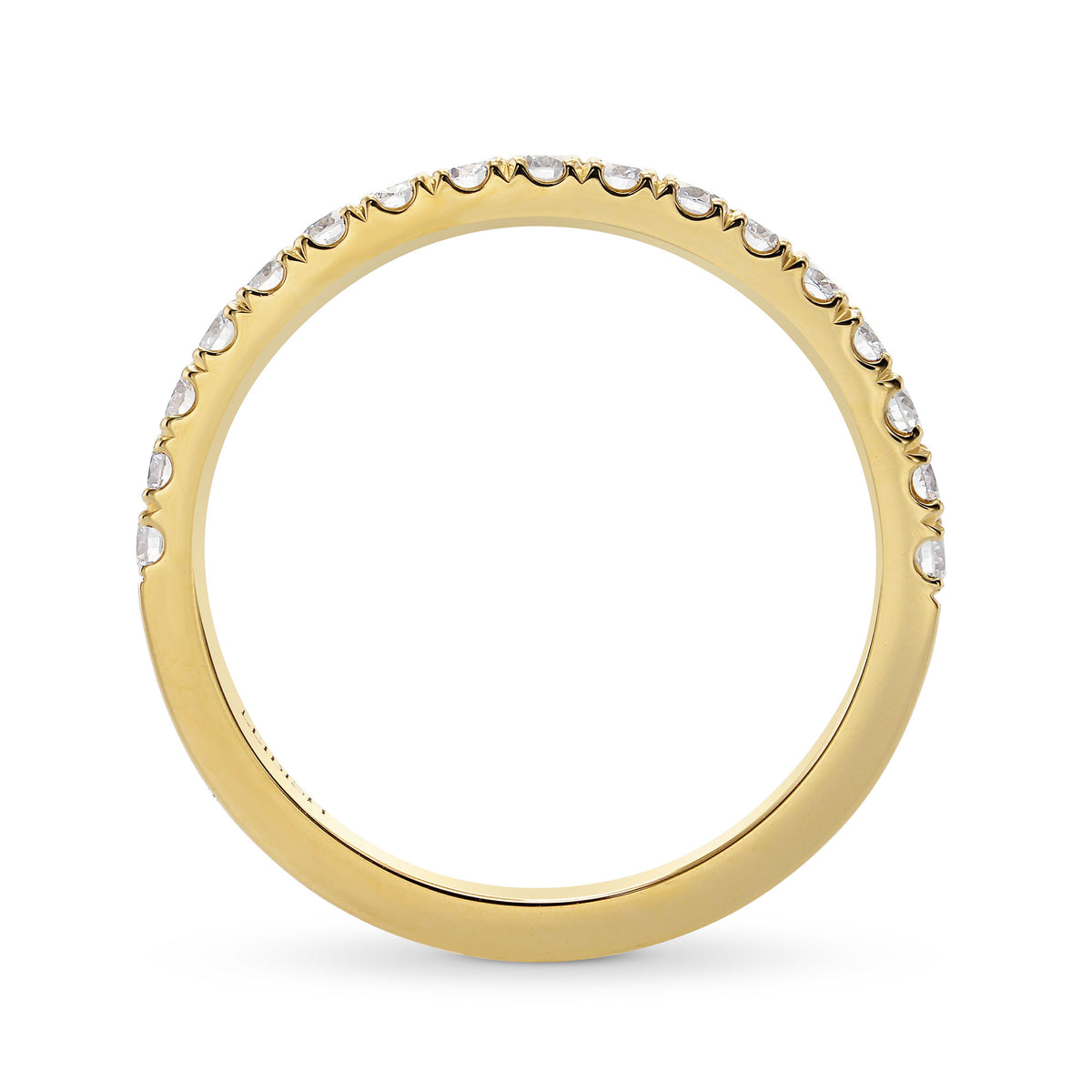 Diamond Half-eternity Wedding Band Ring