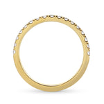 Diamond Half-eternity Wedding Band Ring