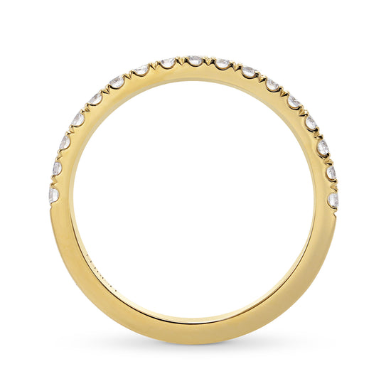 Diamond Half-eternity Wedding Band Ring