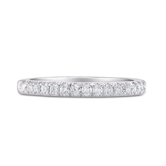 Colorless Diamond Wedding Band