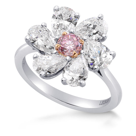 Argyle Fancy Intense Purplish Pink Diamond Ring
