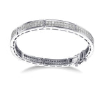 Princess White Diamond Bracelet - 2
