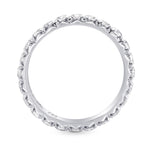Round Brilliant Diamond Band Ring