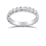 Round Brilliant Diamond Band Ring