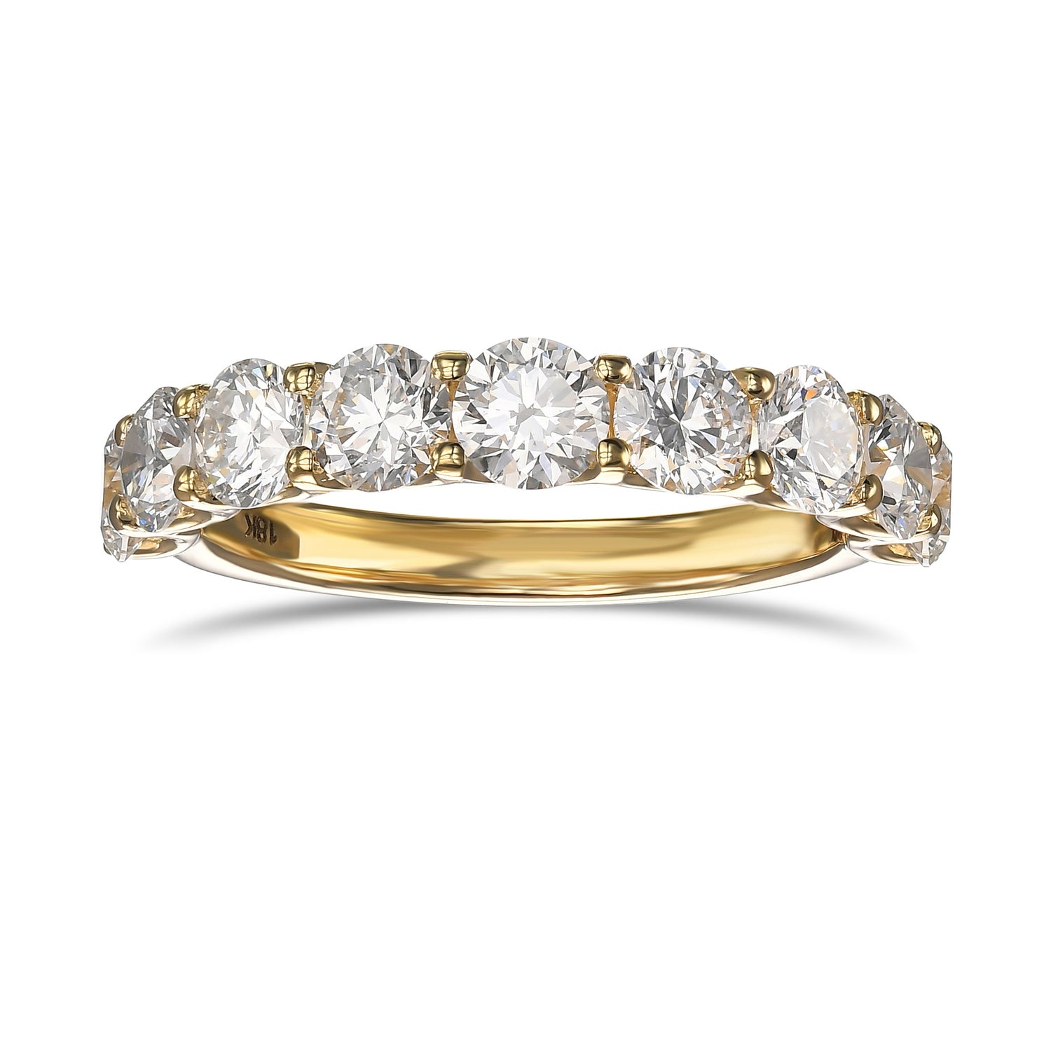Round Brilliant Diamond Band