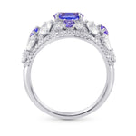 Tanzanite & Diamond Dress Ring