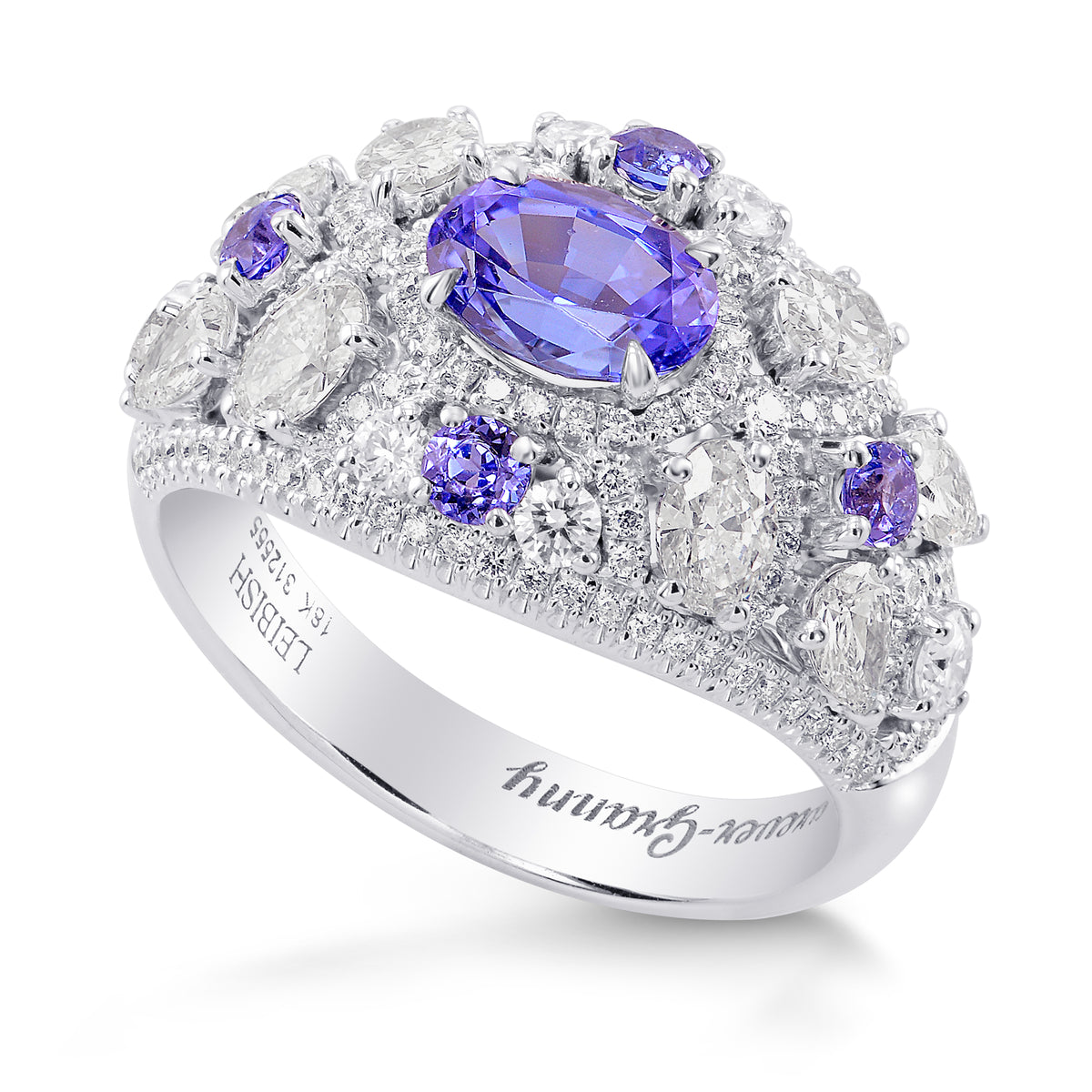 Tanzanite & Diamond Dress Ring