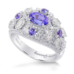 Tanzanite & Diamond Dress Ring