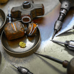 Fancy Light Yellow Oval Halo and Split Shank Ring