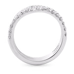 Two Platinum Diamond Wedding bands