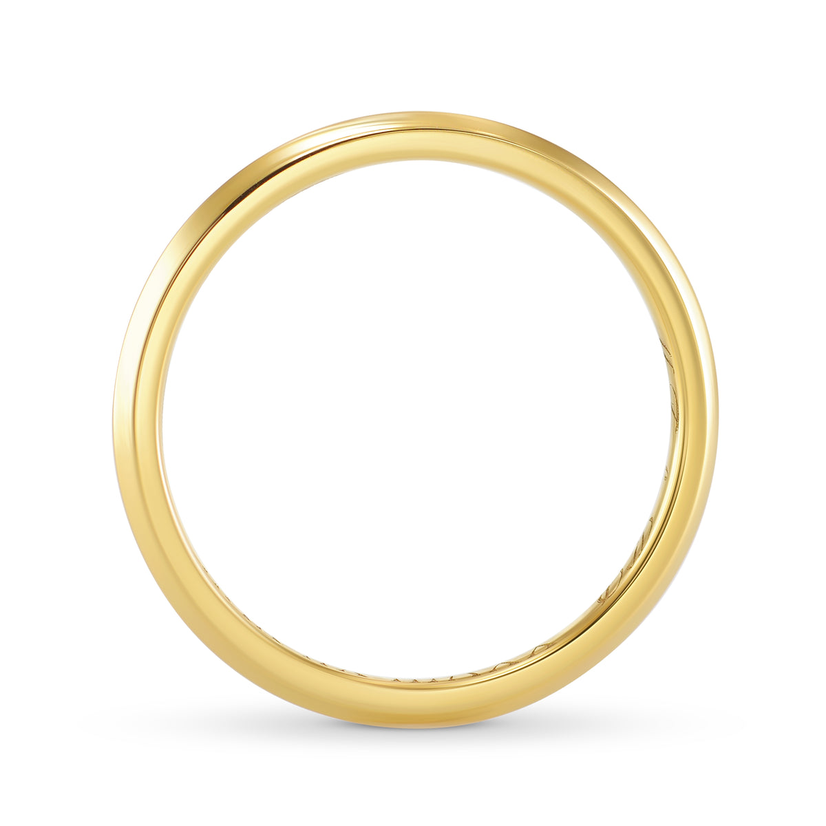1.6 Millimeter 18K Yellow Gold Band 