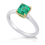 Emerald Solitaire Ring