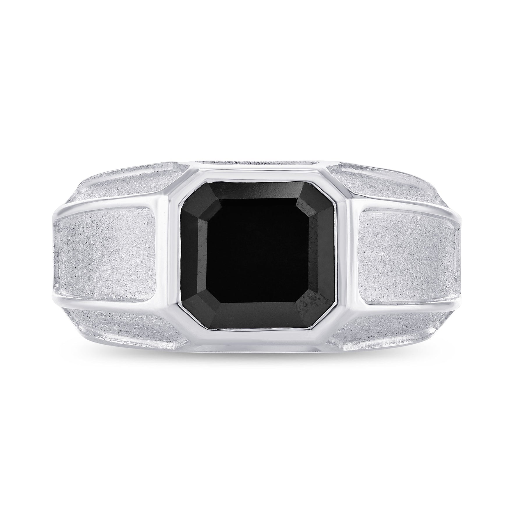 Gents Graduated Band Solitaire Ring Setting