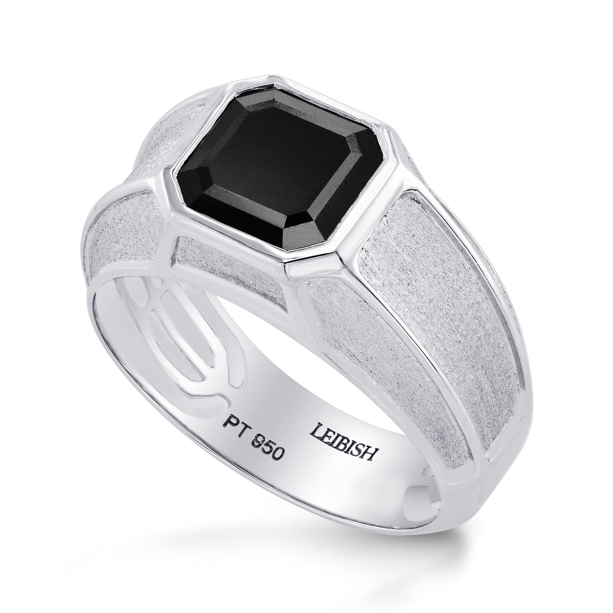 Gents Graduated Band Solitaire Ring Setting - 3