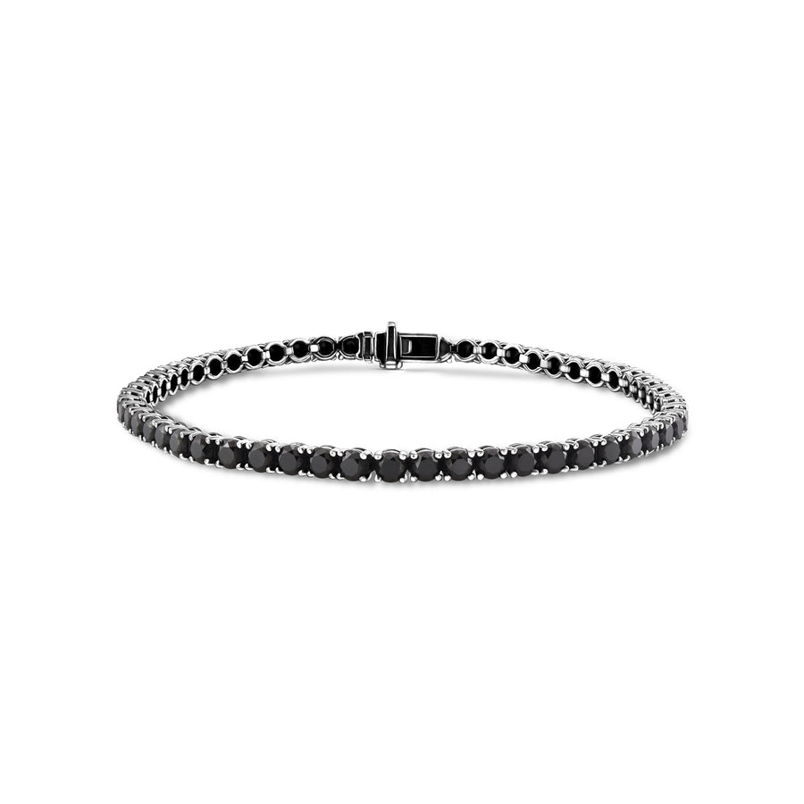 Black Diamonds Tennis Bracelet