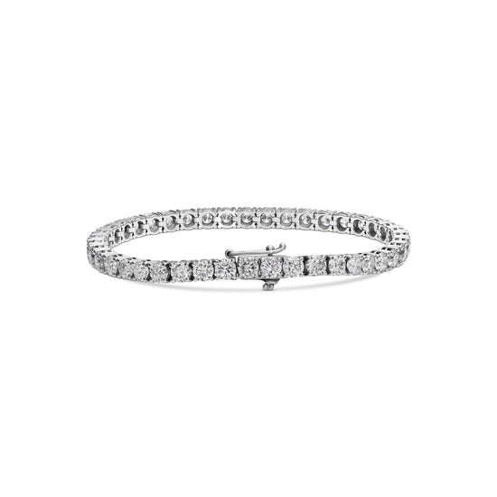 Round Diamond Tennis Bracelet
