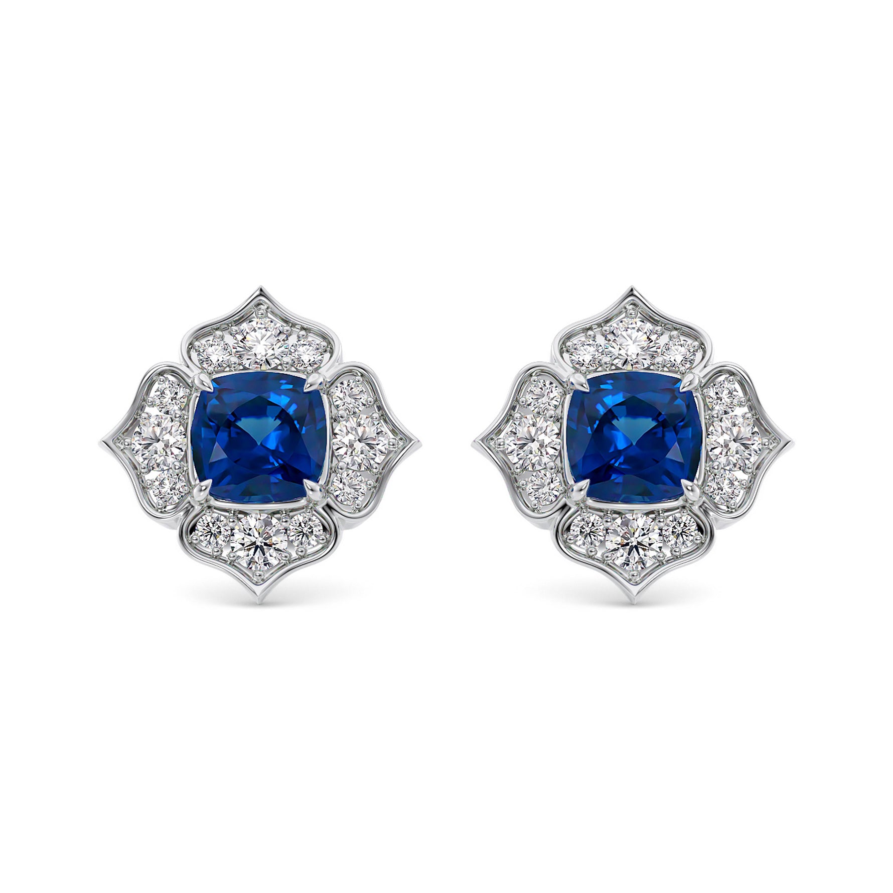 Serenity Bloom Earrings Setting