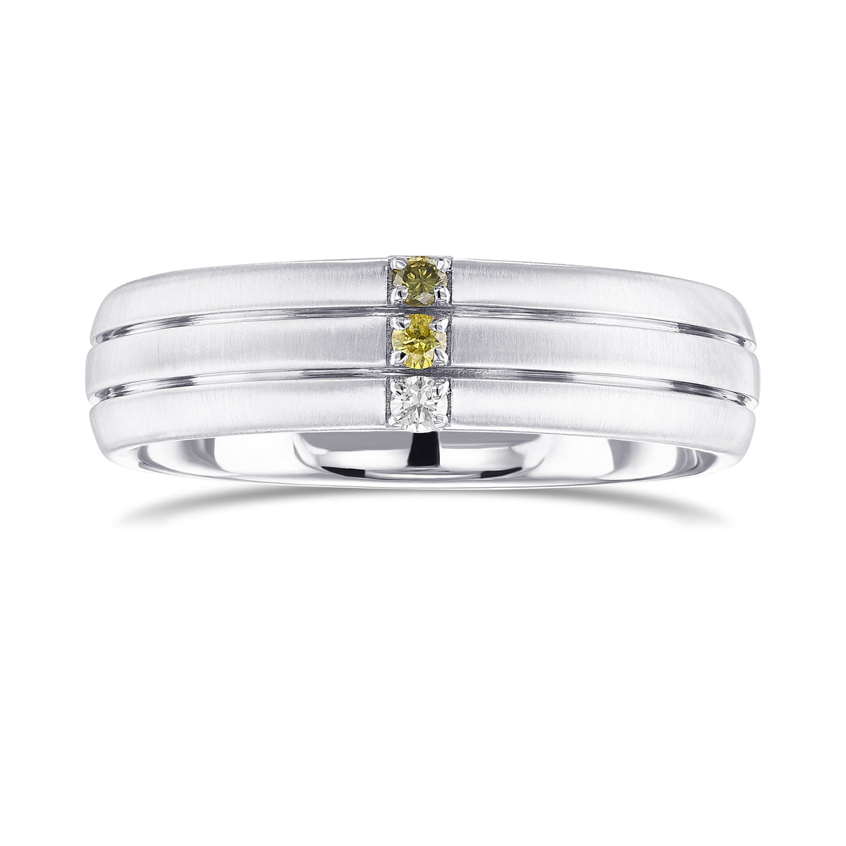 Gent's Fancy Color Diamond Ring