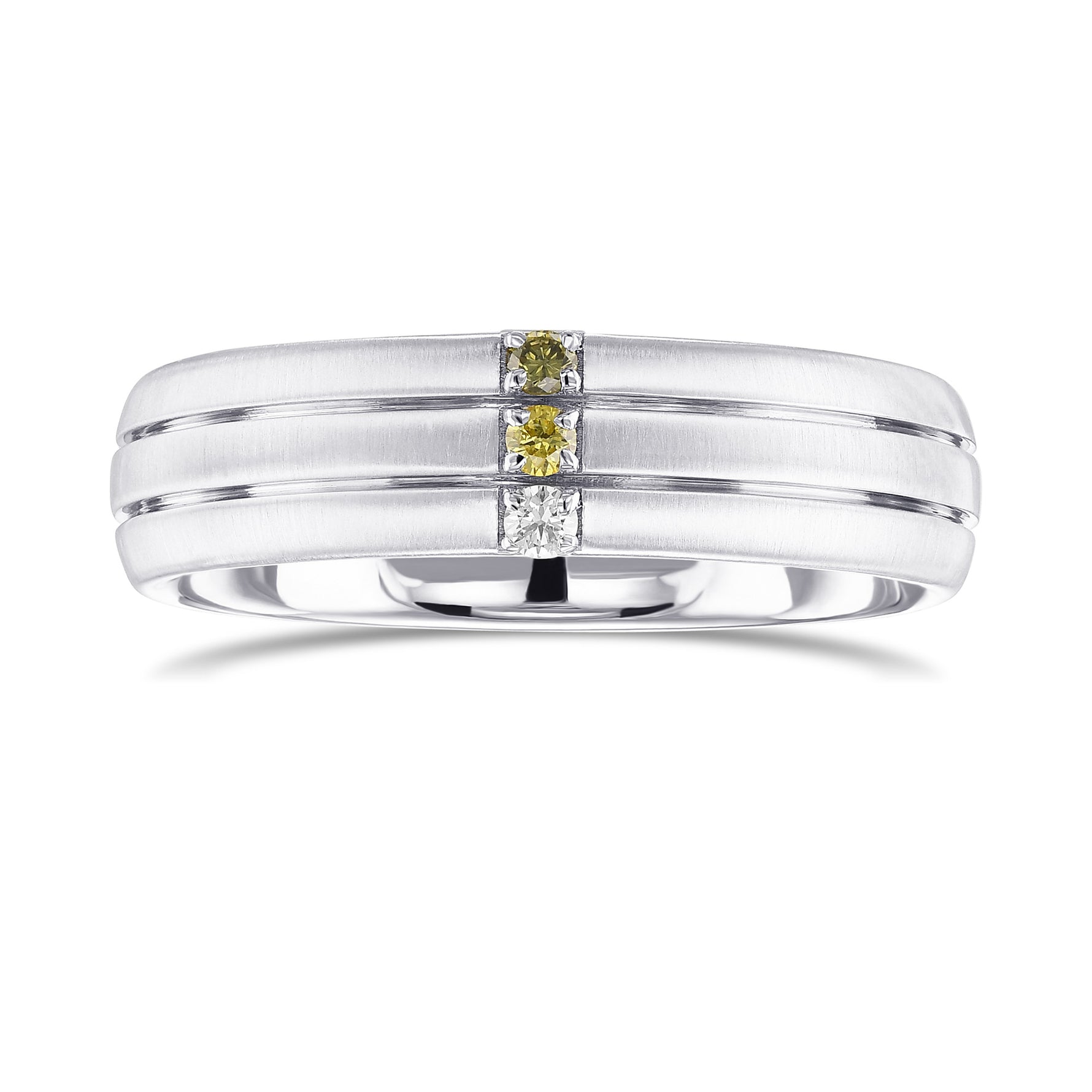 Gent's Fancy Color Diamond Ring