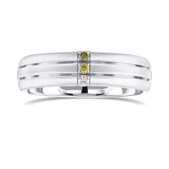 Gent's Fancy Color Diamond Ring