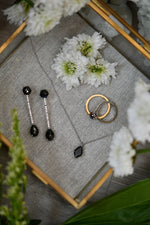 Natural Unheated Black Diamond Kite Shaped Solitaire Pendant 