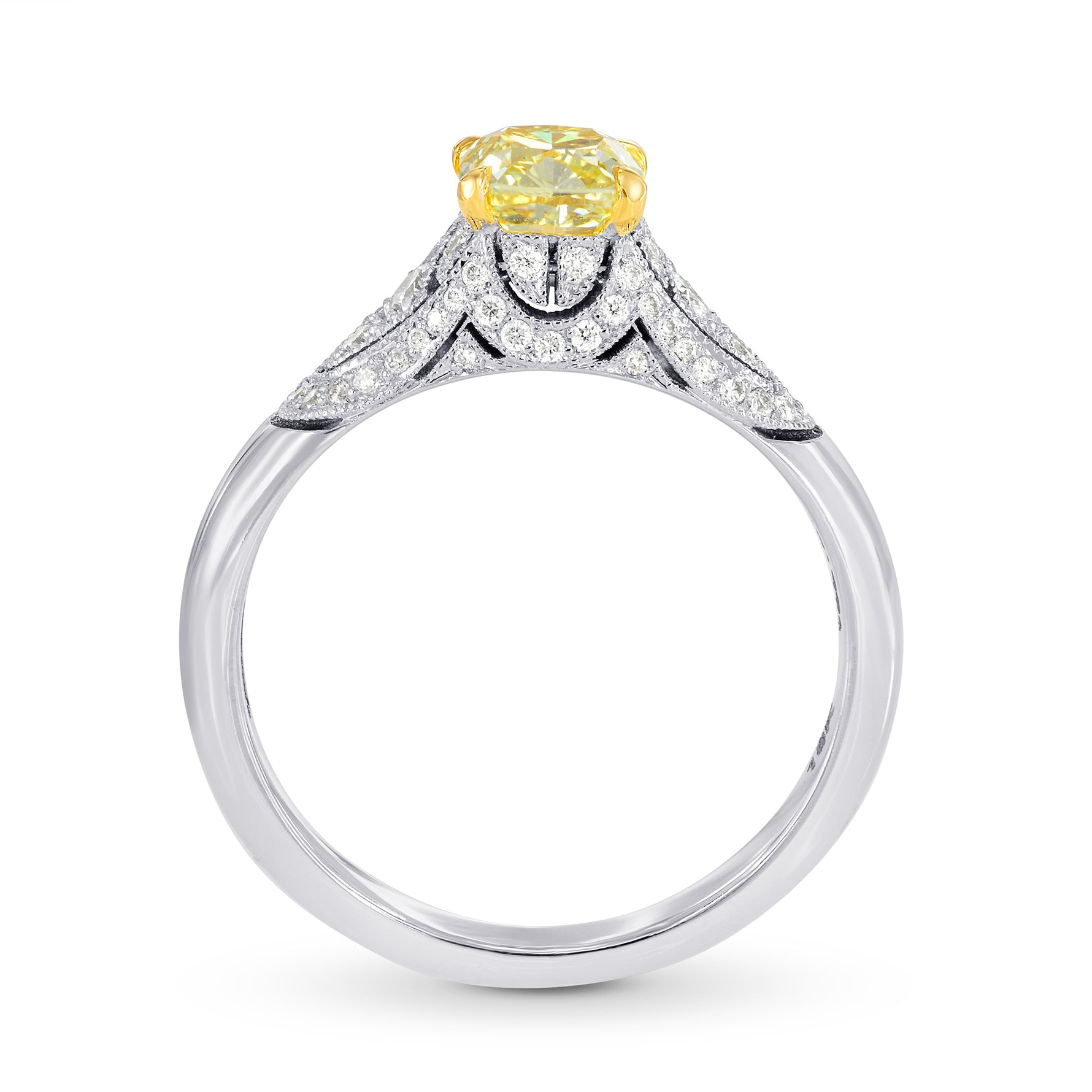 Art Deco Diamond Ring Setting - 2