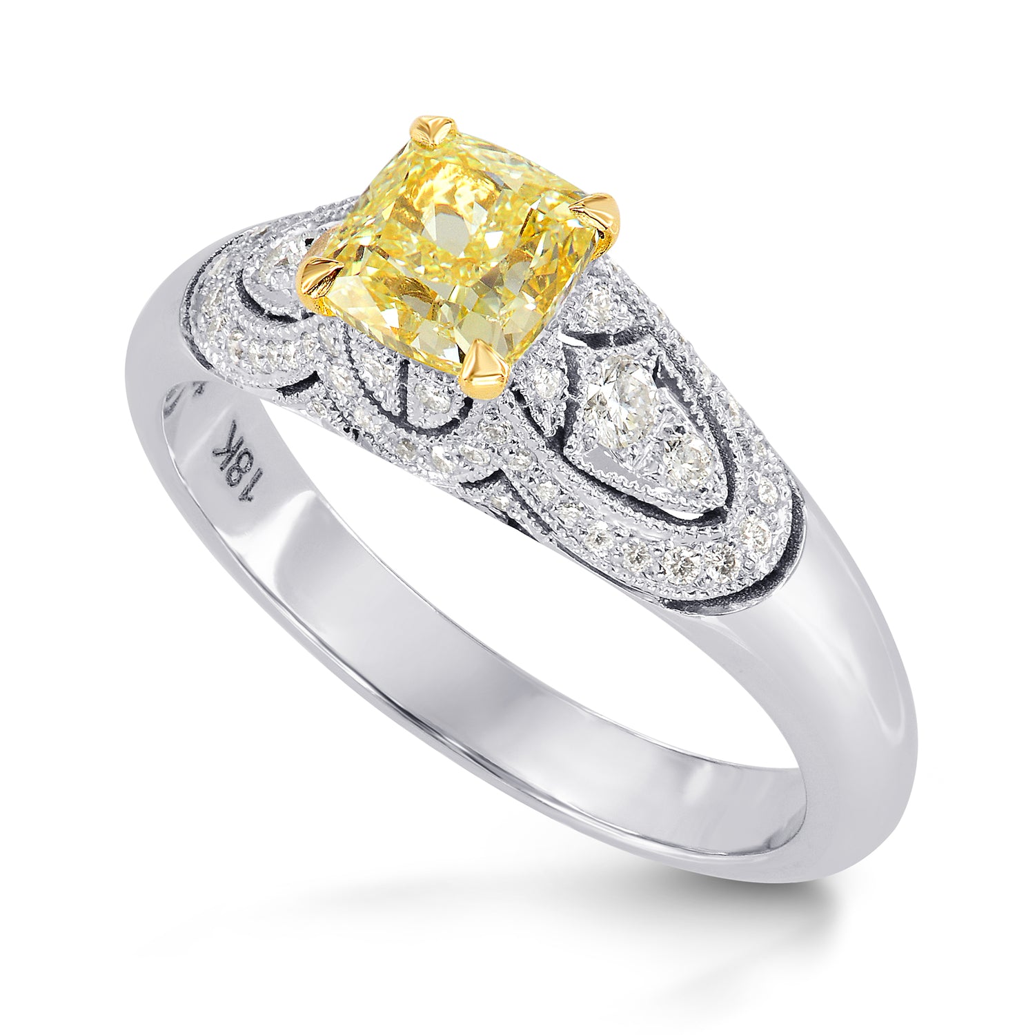 Art Deco Diamond Ring Setting - 3