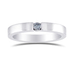 Fancy Gray Blue Diamond Band