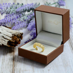 Fancy Light Yellow Radiant Diamond Band Ring