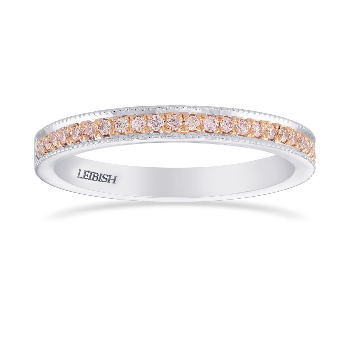 Fancy Light Pink Diamond Band