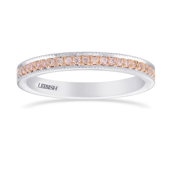 Fancy Light Pink Diamond Band