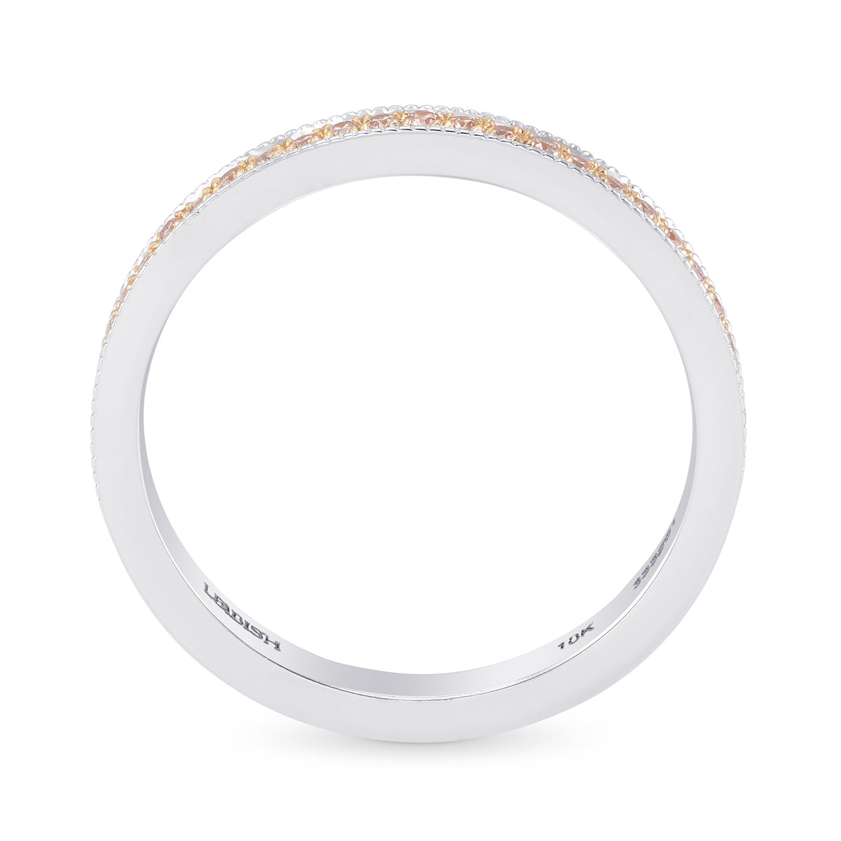 Fancy Light Pink Diamond Band