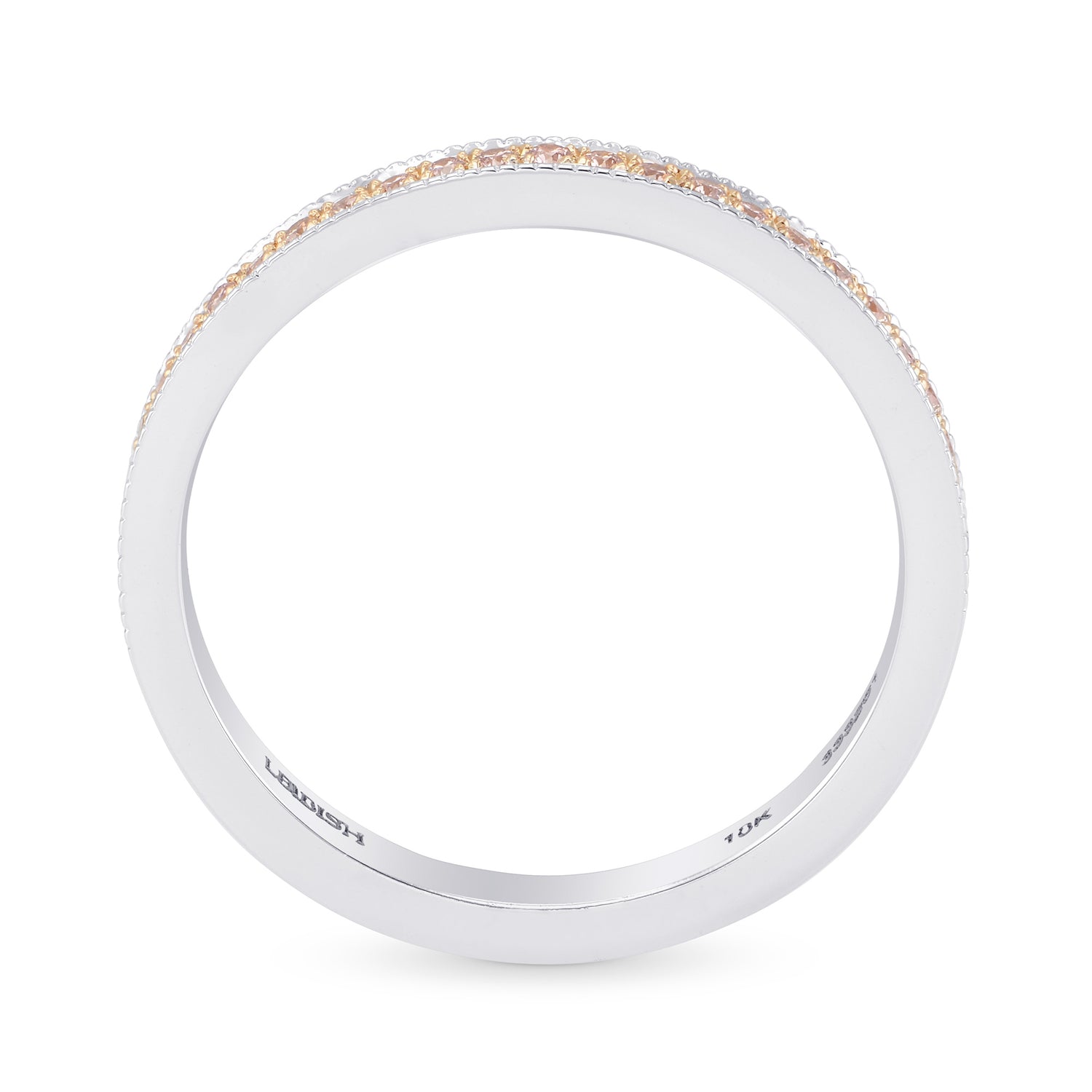 Fancy Light Pink Diamond Band