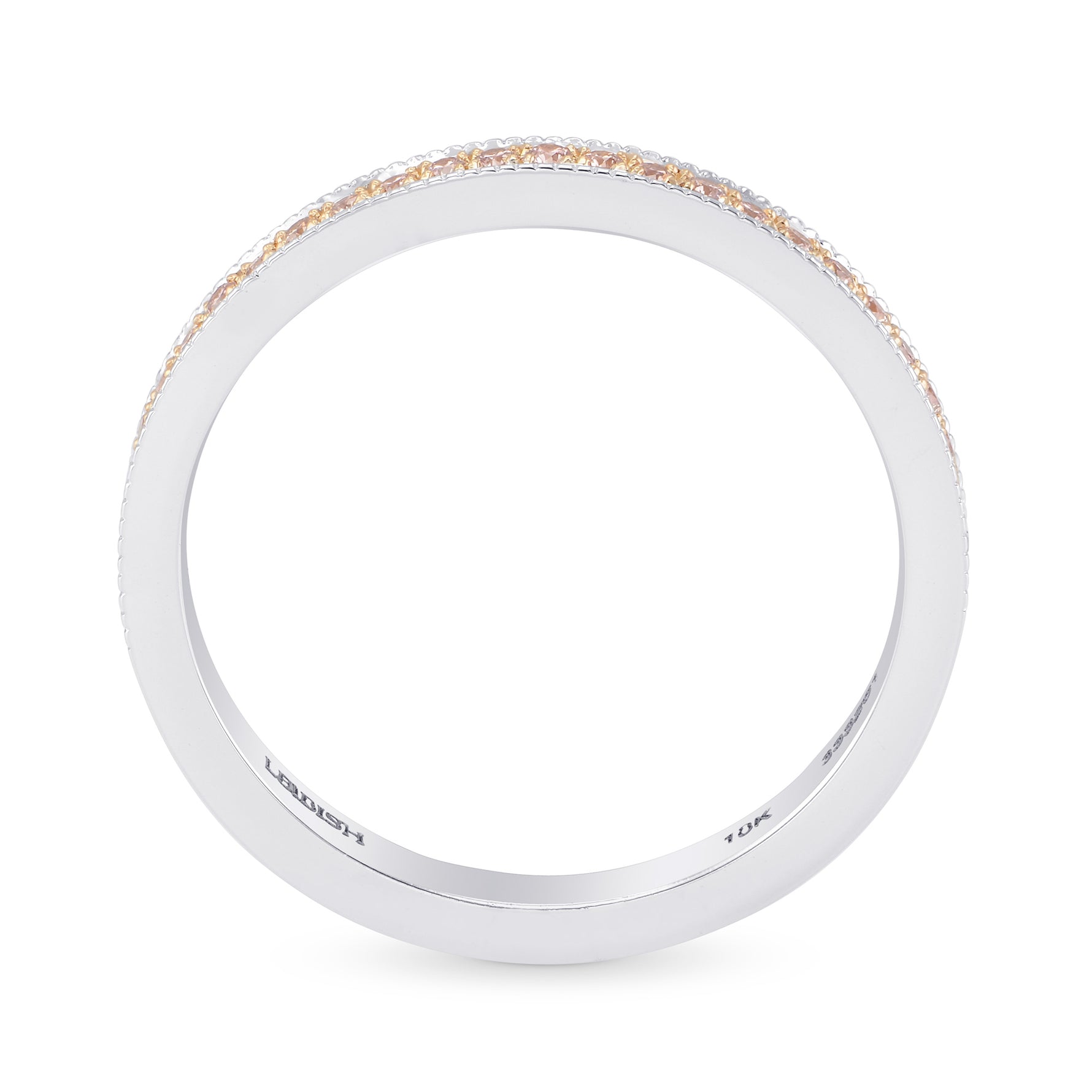 Fancy Light Pink Diamond Band