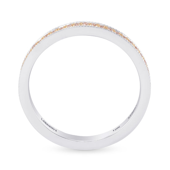 Fancy Light Pink Diamond Band