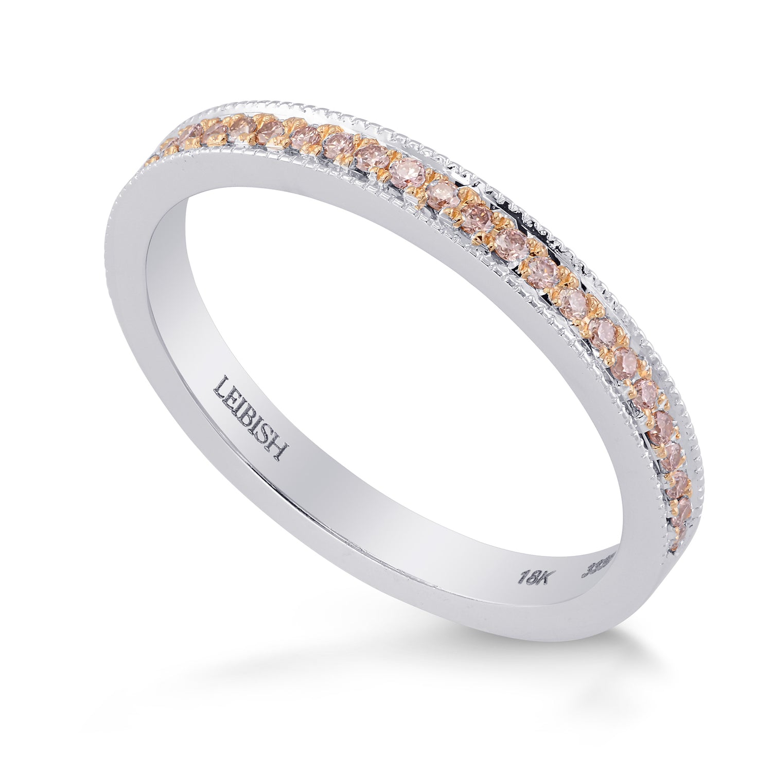 Fancy Light Pink Diamond Band
