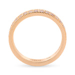 Fancy Light Pink Round Brilliant Band 