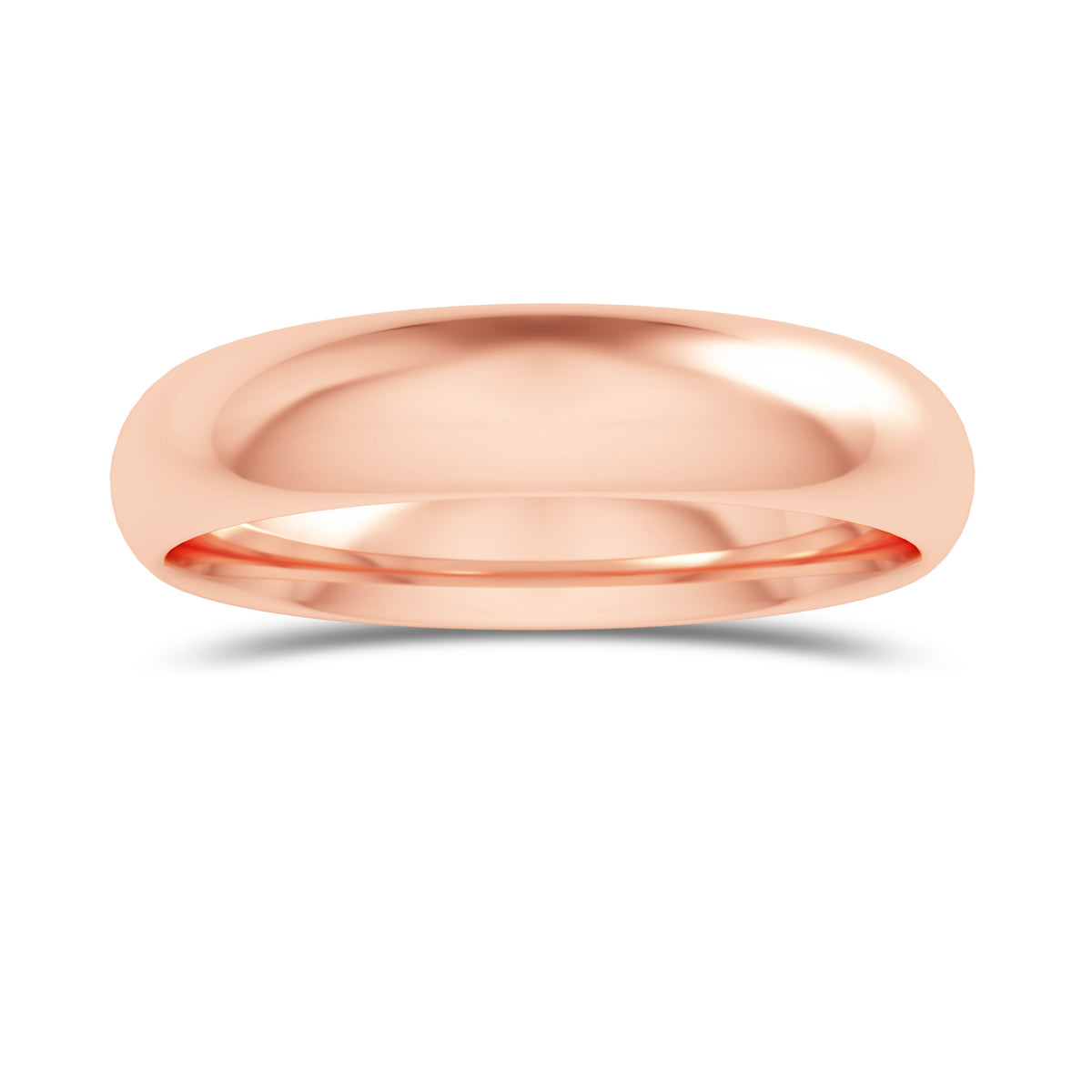 Comfort Fit Domed Wedding Band