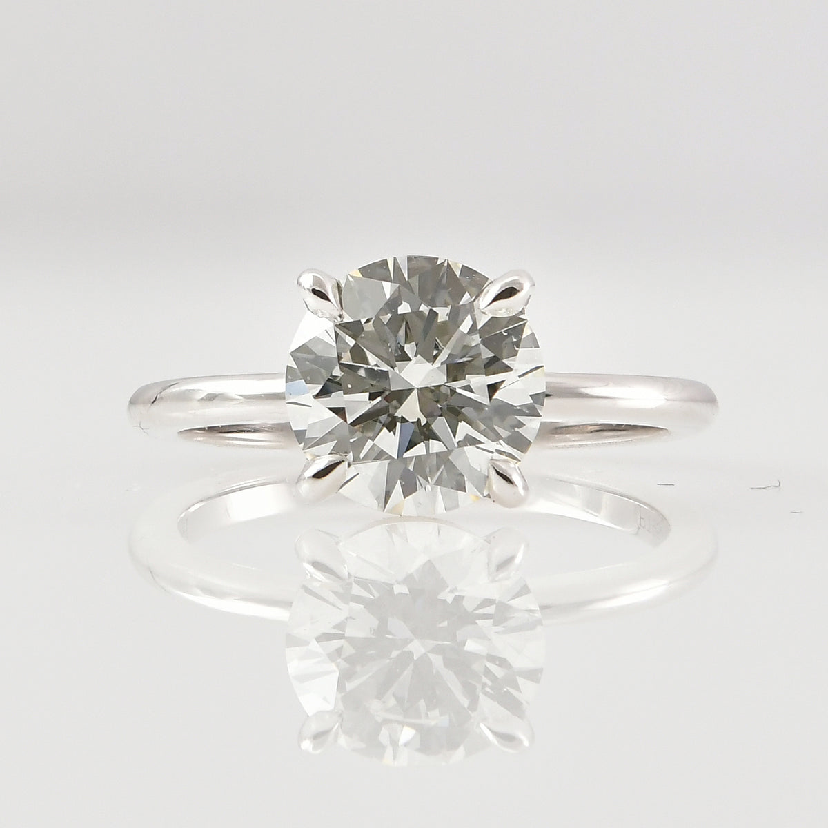 Round Diamond Solitaire Ring