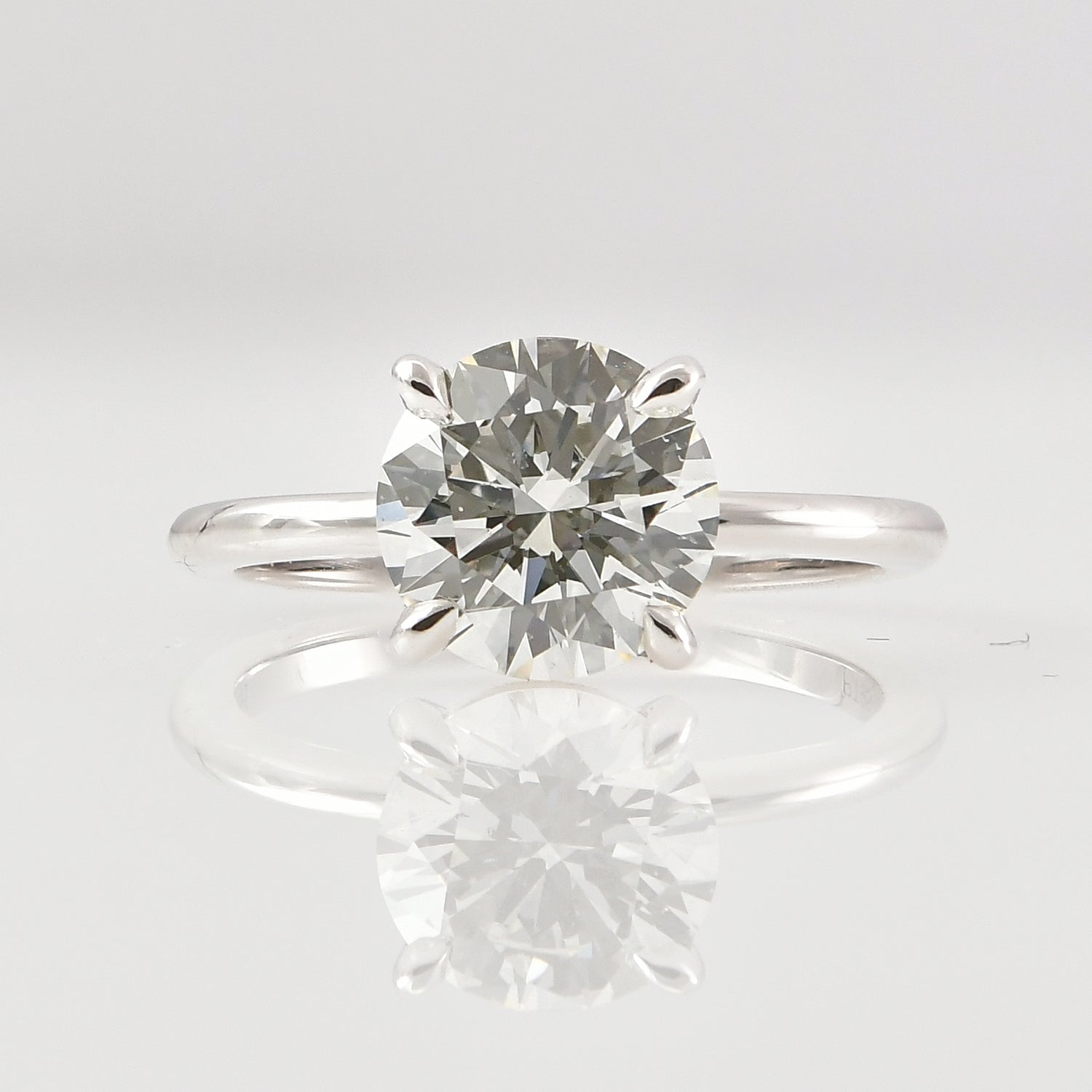 Round Diamond Solitaire Ring