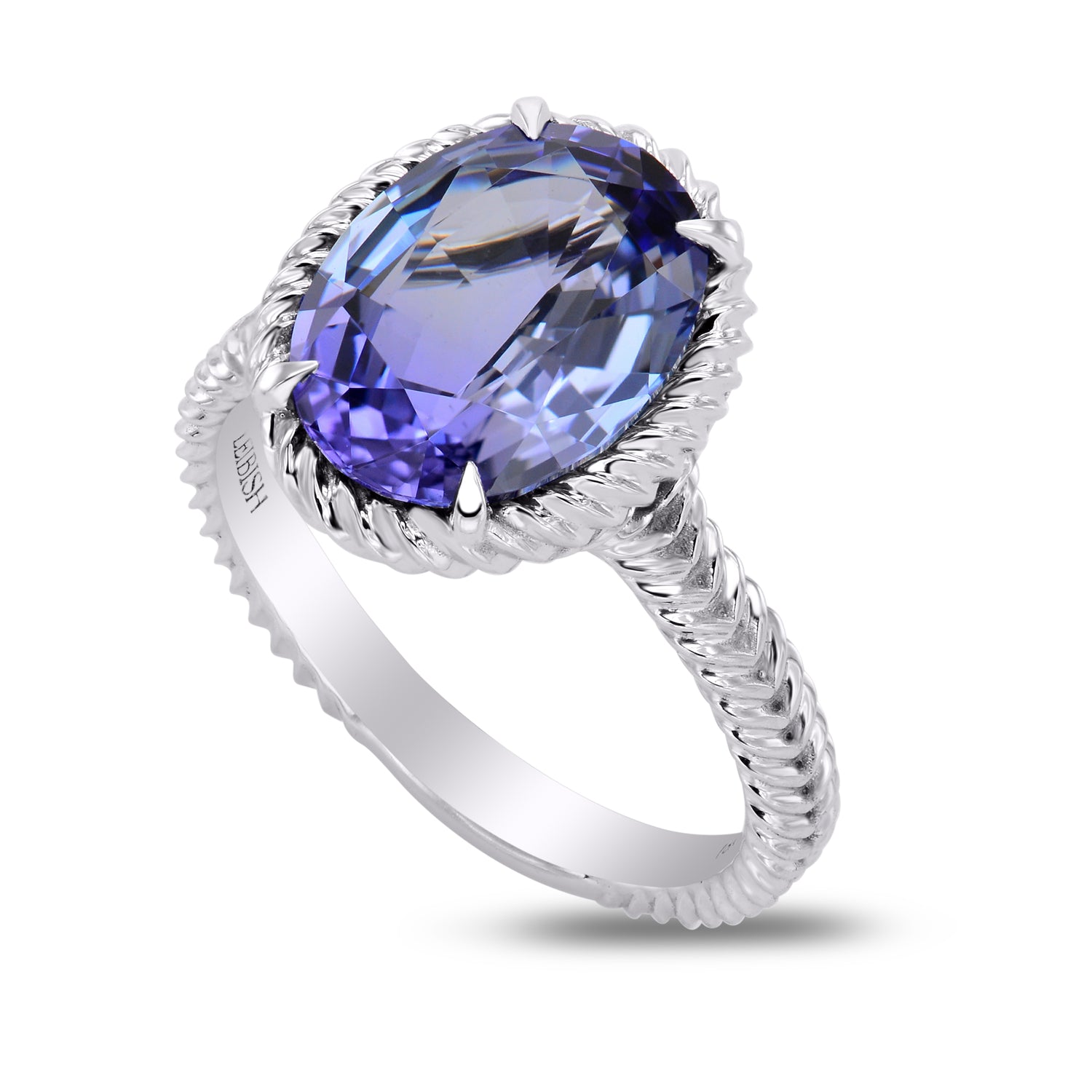 Rope Style Solitaire Ring Setting - 3