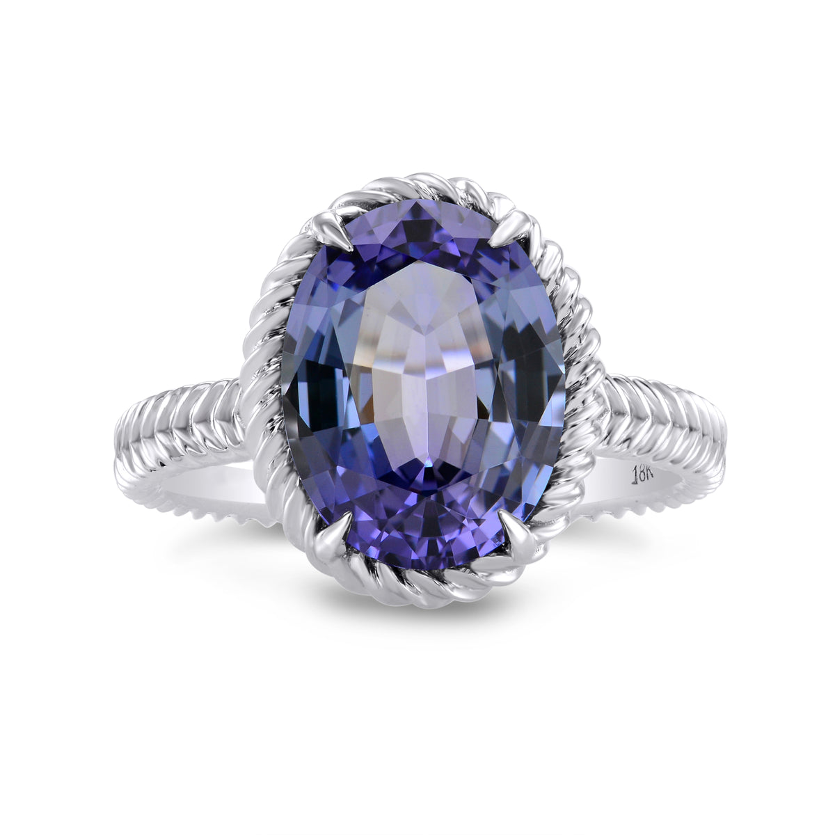 Rope Style Solitaire Ring Setting