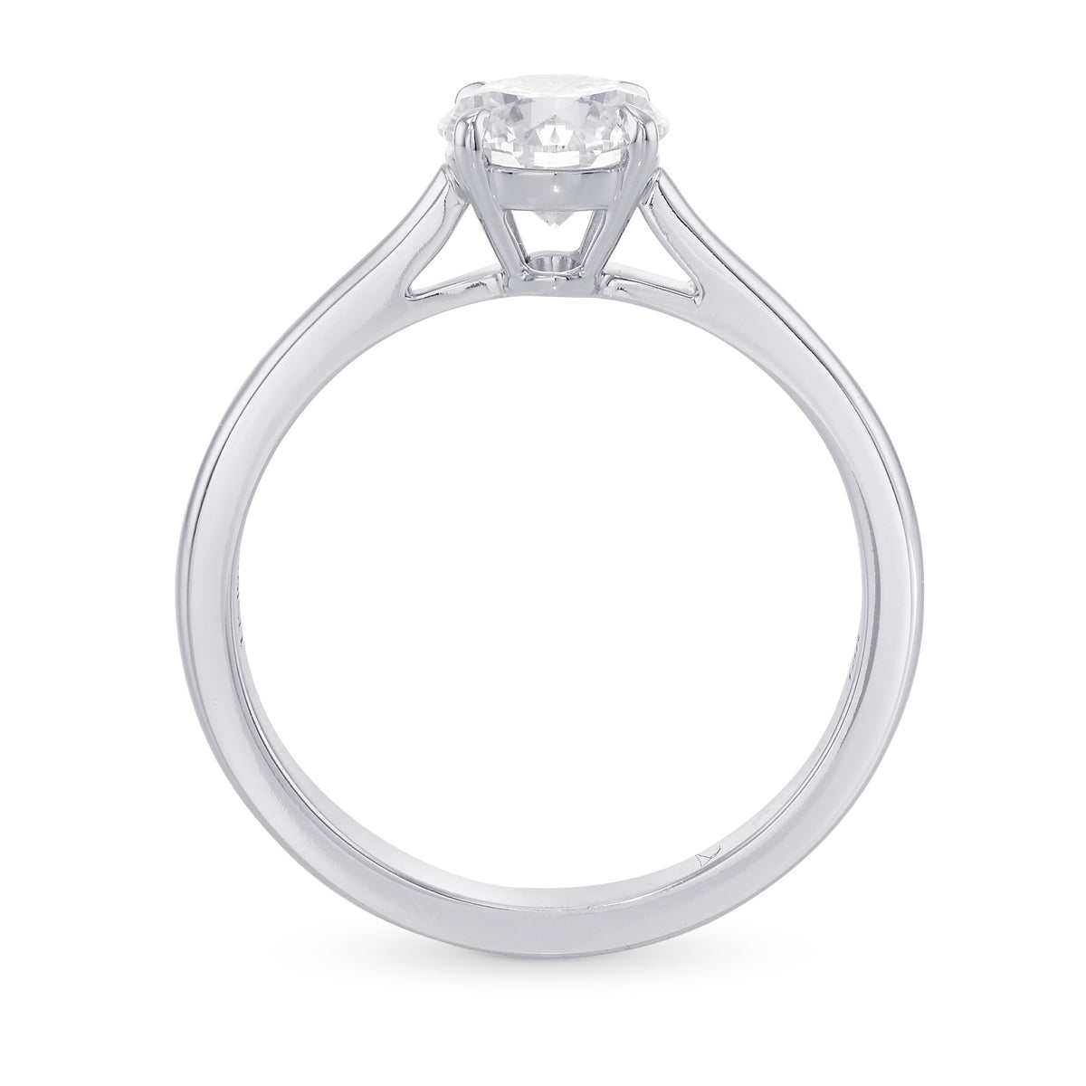 Round Brilliant Classic Solitaire Ring